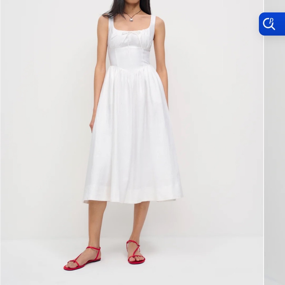 NWOT Reformation Balia Linen Dress